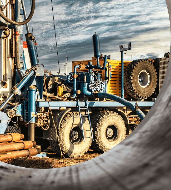 Consultants reviewing documents at a table